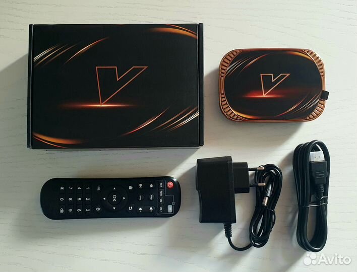 Тв приставка Vontar X4 4/32 с настройкой, SMART tv