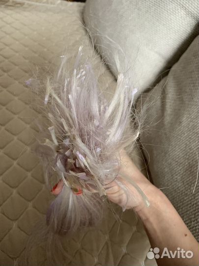 Волосы для наращивания натуральные. 50см