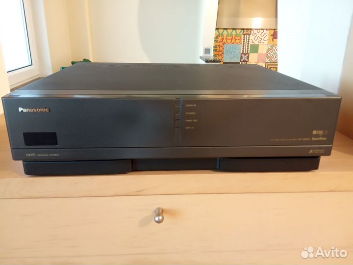 Видеомагнитофон S-VHS panasonic NV-HS800EE