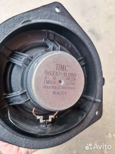 Динамики штатные Hyundai solaris