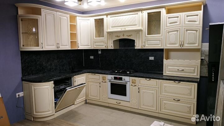 Кухня Прага фасады мдф эмаль, цена за метр