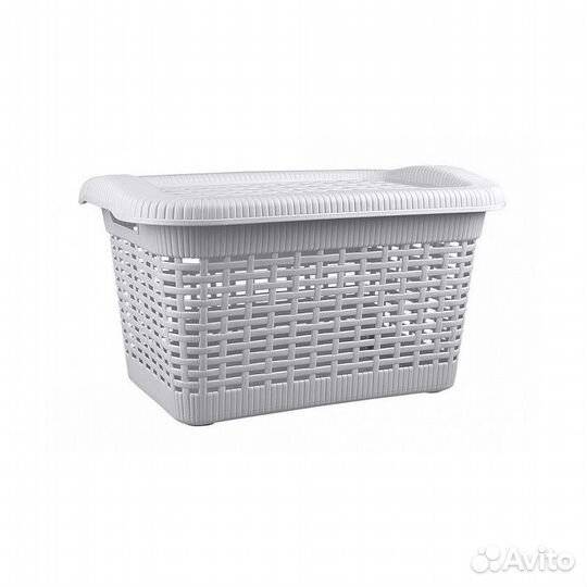 Корзина для белья 20,0 л светло-серый