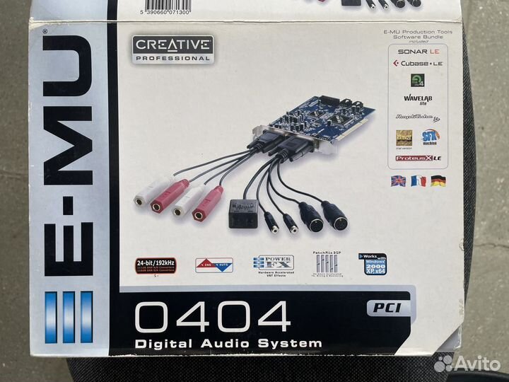 Звуковая карта Creative E-MU 0404