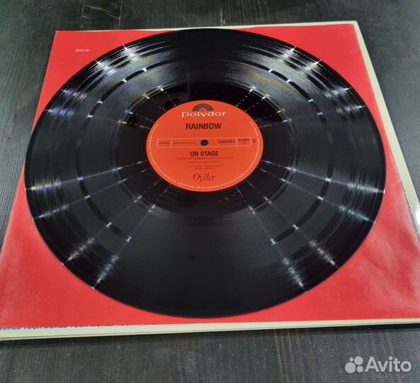 Rainbow On Stage LP оригинал Germany