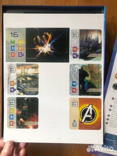 Настольная игра Splendor Marvel / Роскошь Марвел