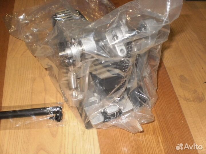 Двойная педаль кардан для бас бочки maxtone TFL778