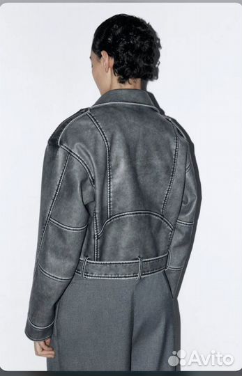 Кожаная куртка befree