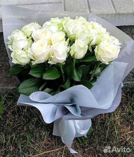 Розы высокие Доставка цветов