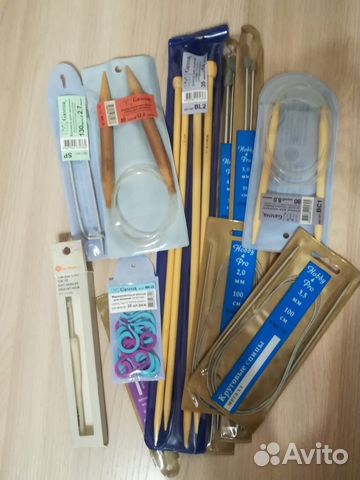 Спицы,крючки, маркировочные кольца для вязания