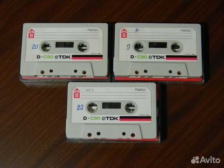 Аудиокассеты TDK(1972-73 г.г.)