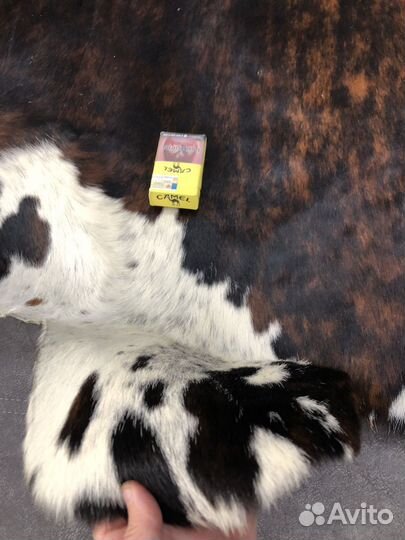 Натуральная кожа коровы с ворсом