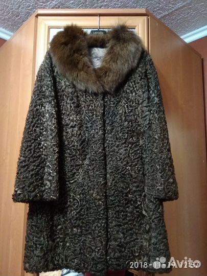 Шуба каракуль