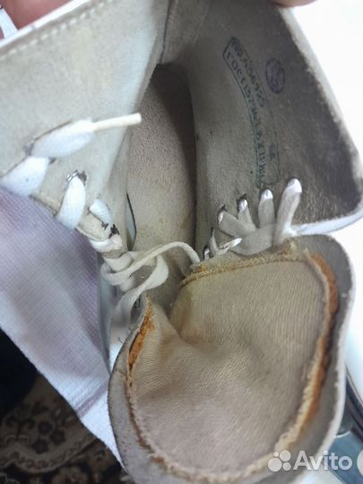 Коньки фигурные СССР 1980 г