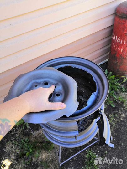 Печь под казан