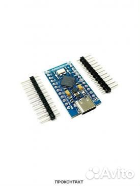 Отладочная плата Arduino Pro Micro ATmega32U4MU (t