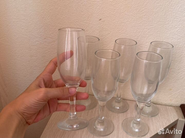 Фужеры для шампанского pasabahce 6 шт