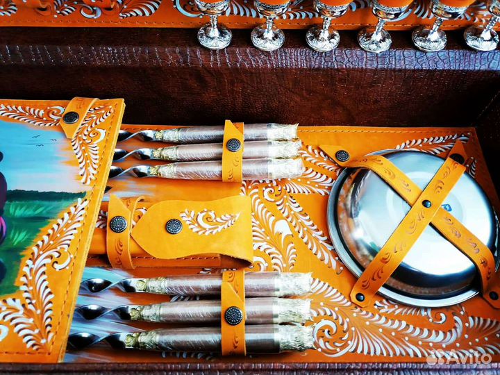 Шашлычный подарочный набор