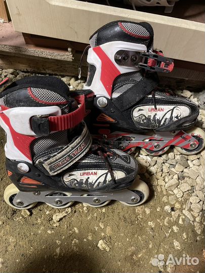 Роликовые коньки 35 38 детские