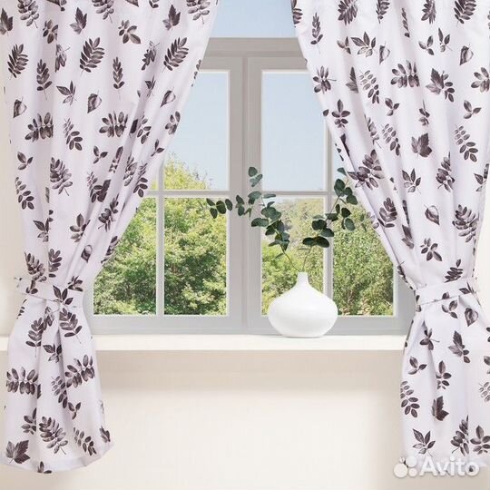 Комплект штор для кухни с подхватами Этель 'Impres