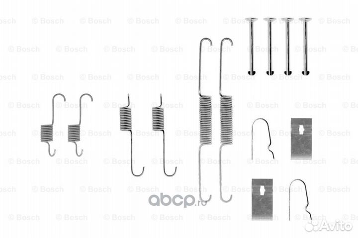 Ремкомплект колодок spectra солдатики пружинки