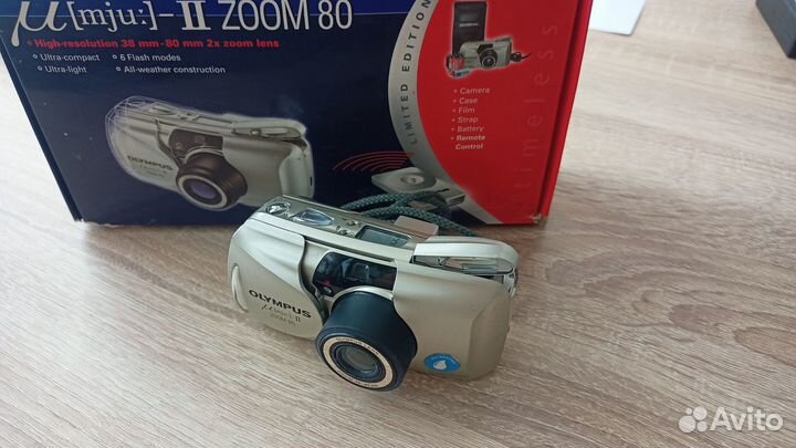 Olympus mju ii zoom 80. 35мм