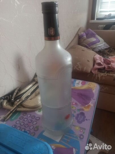 Бутылка стеклянная 2,5л