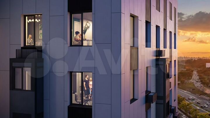 Квартира-студия, 28,9 м², 7/25 эт.