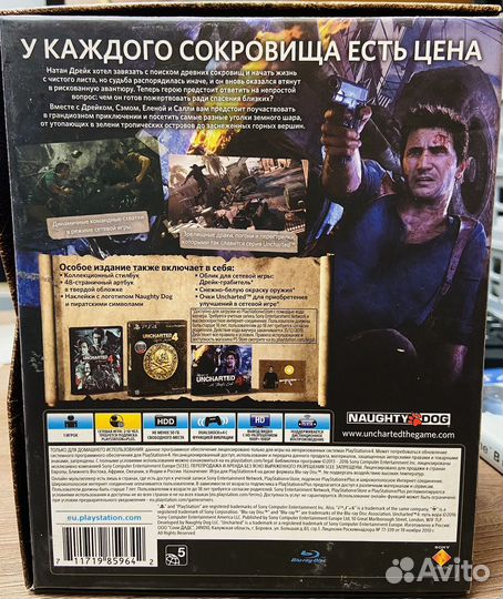 Uncharted 4 Путь Вора Специальное издание ps4