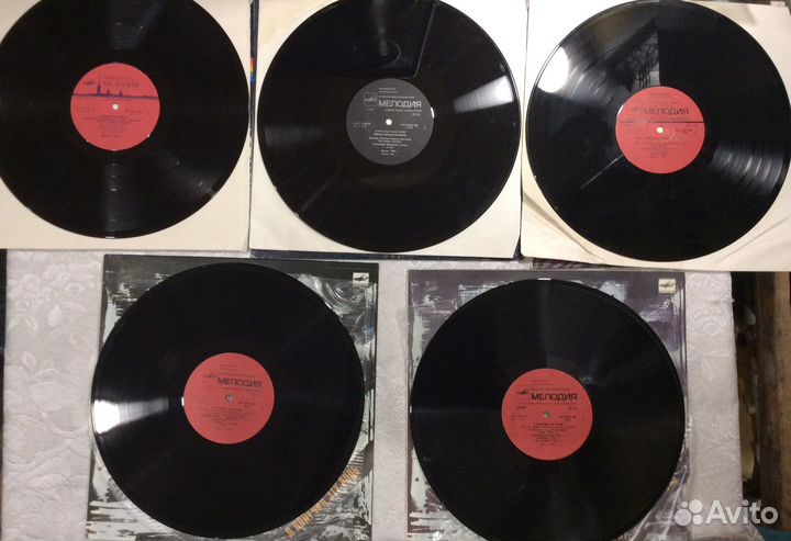 Новые виниловые грампластинки СССР