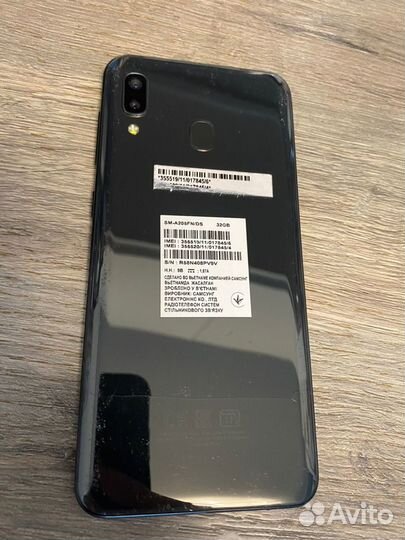 Samsung Galaxy A20, 3/32 ГБ