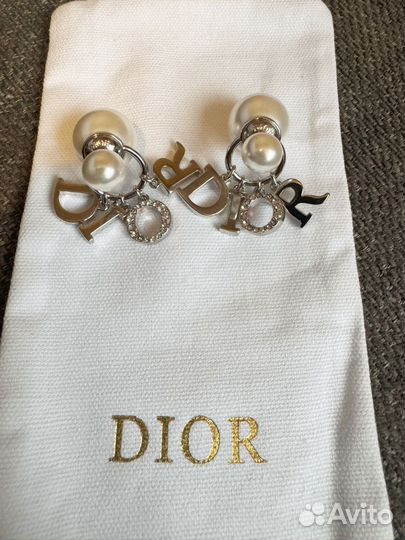 Dior серьги оригинал