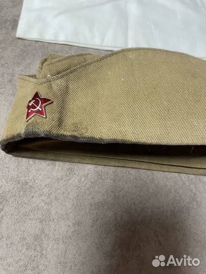 Пилотка СССР солдатская октябрятская пионерска