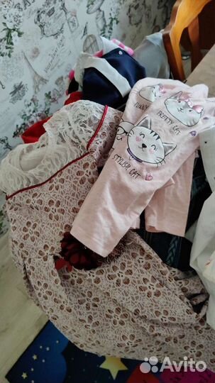 Вещи пакетом на девочку