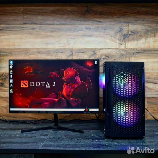 Игровой пк intel i3 / AMD RX 580