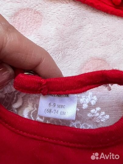 Боди для девочки нарядное мимилав