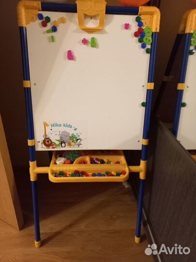 Мольберт для рисования доска магнитная Nika