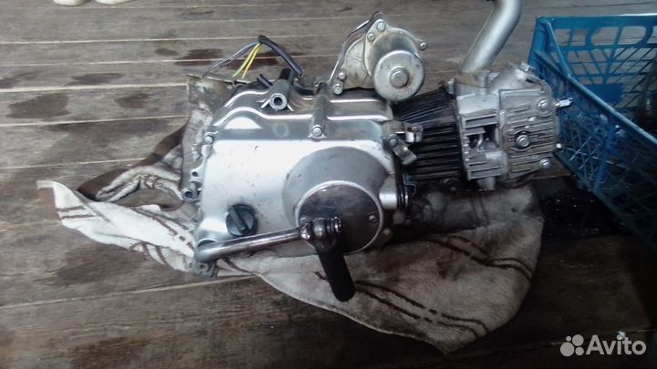 Двигатель мопед alpha