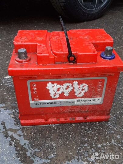 Аккумулятор автомобильный 60