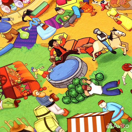 Настольная игра на внимательность «Базарный день»