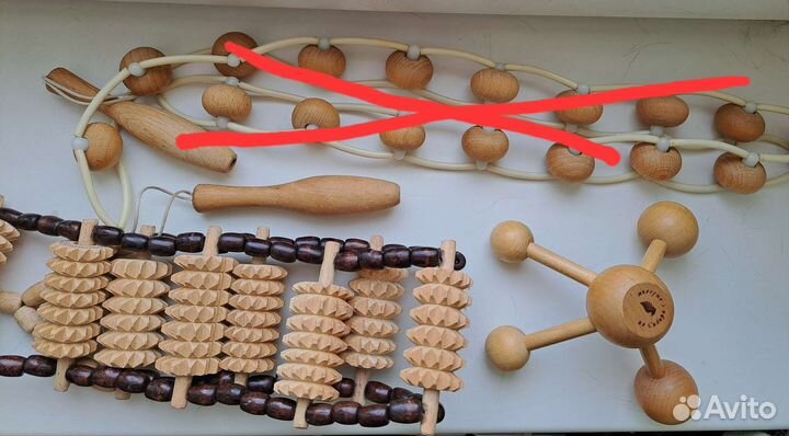 Массажер тетраком дерево