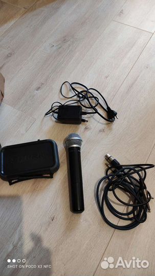 Радиомикрофон shure pg 58