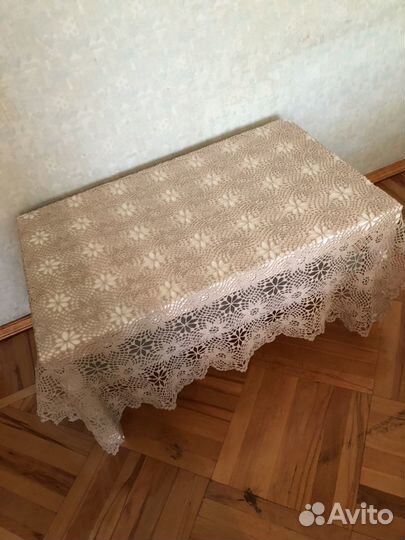 Скатерть вязаная крючком
