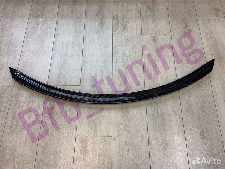 Спойлер Mercedes W205 coupe carbon