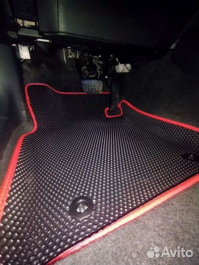 Эва коврики с 3д бортами для Камри Camry