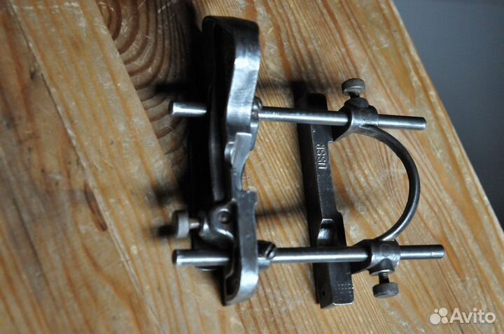 Старинный рубанок шпунтубель Воскова СССР