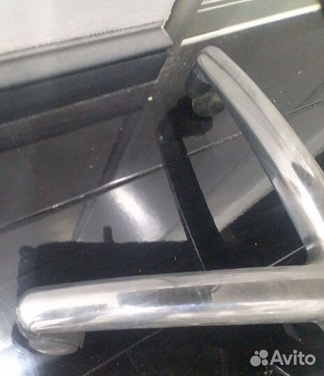 Кресло руководителя, чёрное, натуральная кожа