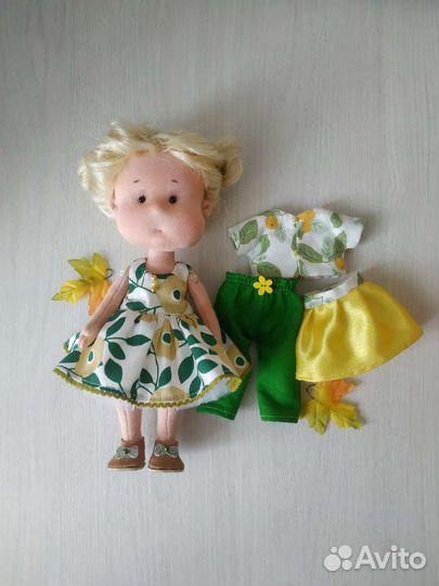 Интерьерная кукла ручной работы