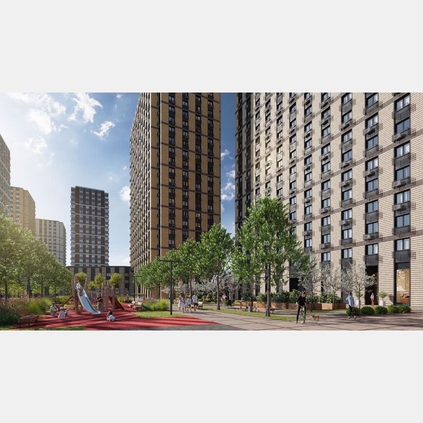 Квартира-студия, 21,5 м², 22/23 эт.