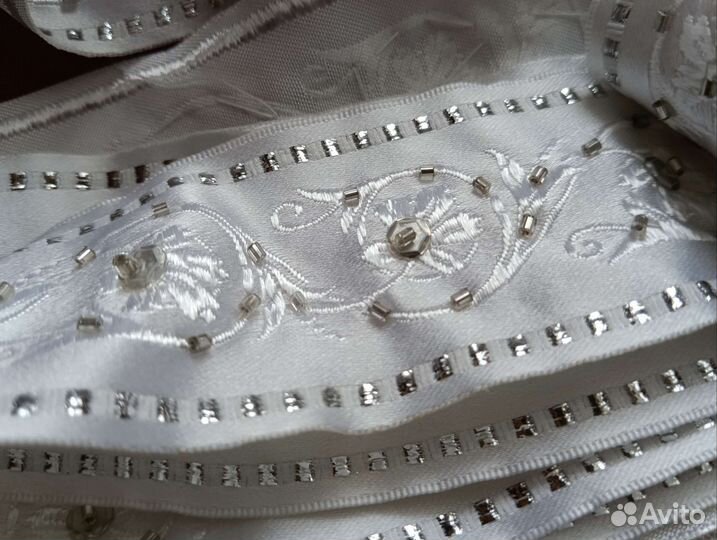 Тесьма с блёстками, Салфетки из СССР хлопок