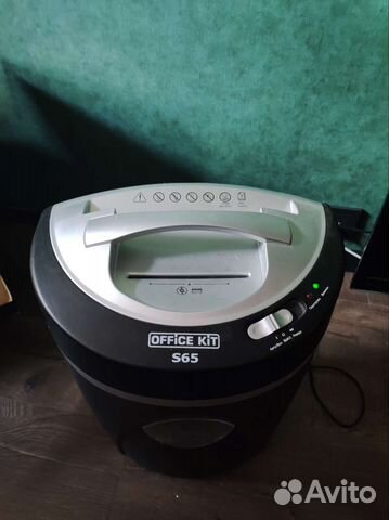 Уничтожитель бумаг шредер s65